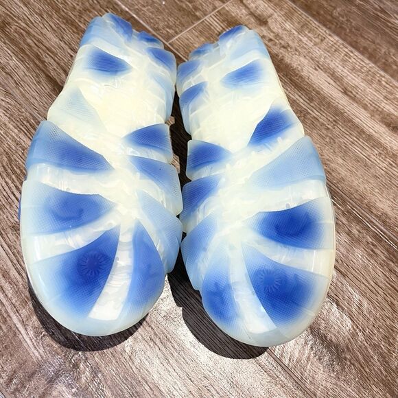 UGG Jella Watercolor Slide Women's size 7 Sky Blue Clear Sandals Shoes Slip Ons - Picture 13 of 16
